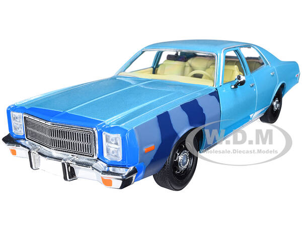 1977 Plymouth Fury Unrestored Turquoise Metallic (Sergeant Rick Hunters) \
