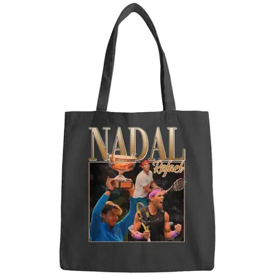 Rafael Nadal Bags, Tennis Player Bootleg Graphic Bags