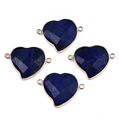 Natural Lapis Lazuli Links Connectors