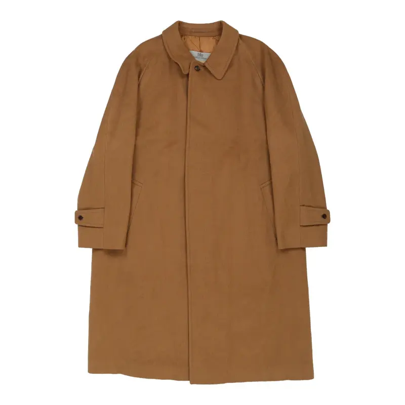 Aquascutum Coat - 2XL Brown Cashmere