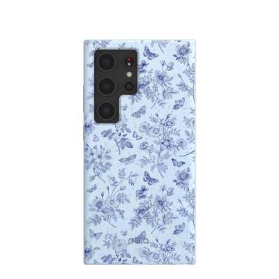 Powder Blue Porcelain Samsung Galaxy S24 Ultra Case
