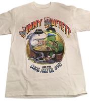 [Sale up to 50%] Vintage 70s Jimmy Buffett And The Coral Reefer Band T-Shirt, Vintage Buffett 2000 Tour Graphic Tee ,Casual, ...