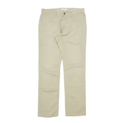 VANS V56 Trousers Beige Regular Tapered Mens W32 L32