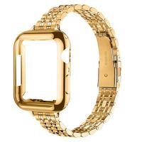 Watch Band & Protective Case Set, Smart Watch Replacement Band & Protective Case, Wearable Accessories Compatible with Apple ...