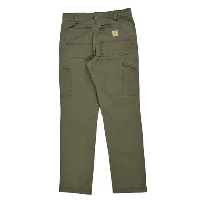 Relaxed Fit Carhartt Double Knee Trousers - 31W 33L Grey Cotton Blend