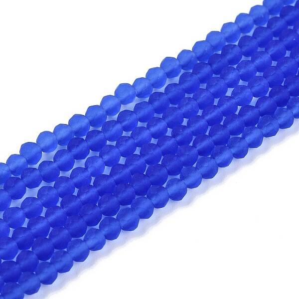 Transparent Glass Beads Strands