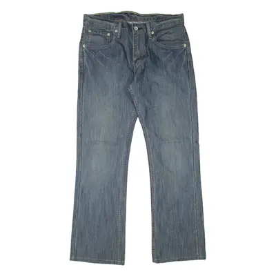 LEVI'S 527 REG Jeans Mens Blue Regular Bootcut Stone Wash W31 L29