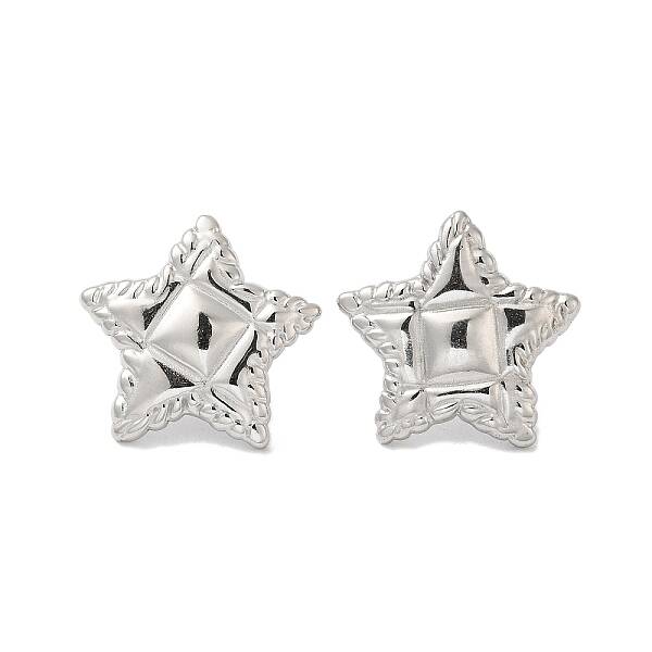 Non-Tarnish 304 Stainless Steel Stud Earrings