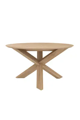 Round Oak Dining Table | Ethnicraft Circle