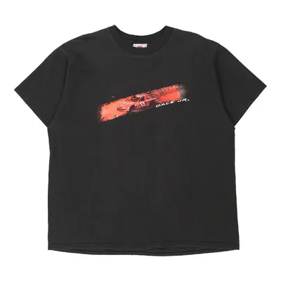 Dale Jr Winners Circle Nascar T-Shirt - XL Black Cotton