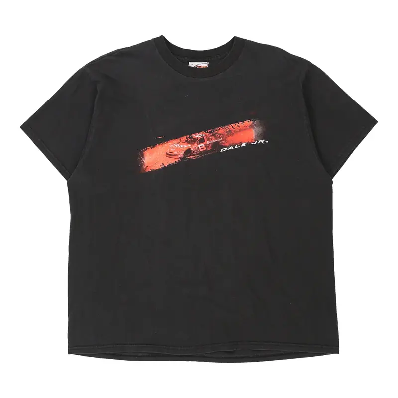 Dale Jr Winners Circle Nascar T-Shirt - XL Black Cotton