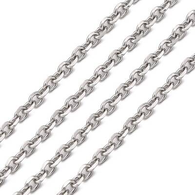 Tarnish Resistant 304 Stainless Steel Cable Chains