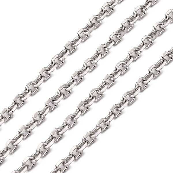 Tarnish Resistant 304 Stainless Steel Cable Chains