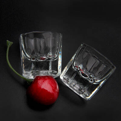 Octagonal Glass Cup