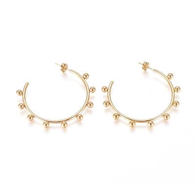 304 Stainless Steel Stud Earrings