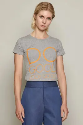 Do Good Look Good T-Shirt (Grey) | size: L