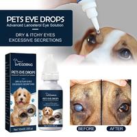 Spingtok, Pet Eye Drops for Cats and Dogs to Remove Tear Stains and Relieve Itchy Eyes, Pet Remover Remedy Removal Dry