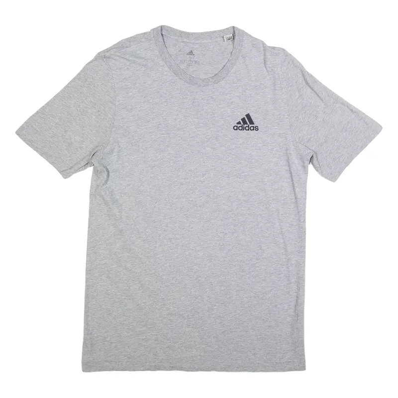ADIDAS Mens T-Shirt Grey S