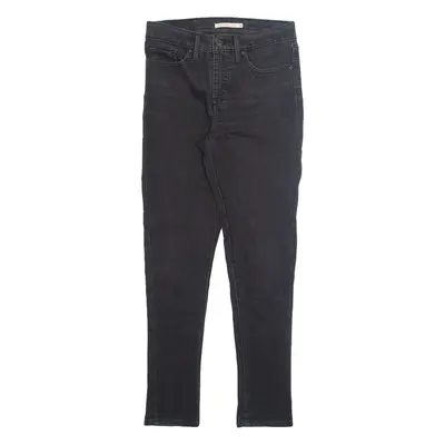 LEVI'S 311 Womens Jeans Black Slim Skinny W26 L30