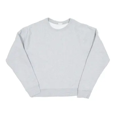 CHAMPION Sweatshirt Grey Womens S