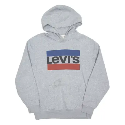 LEVI'S Mens Grey Hoodie M