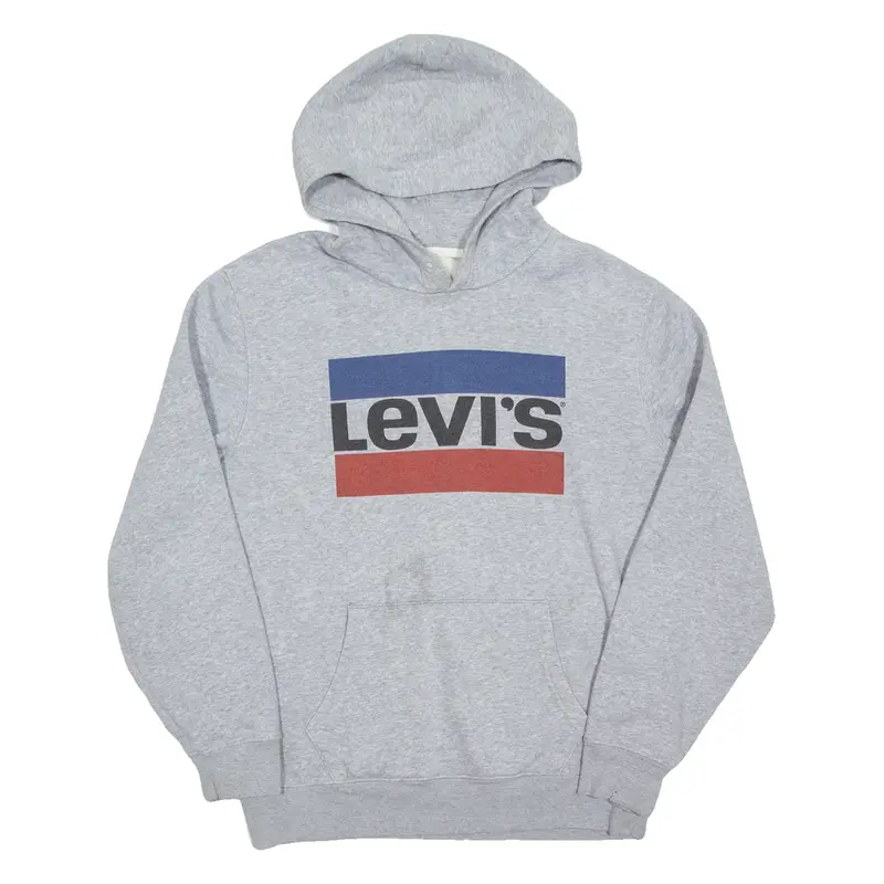 LEVI'S Mens Grey Hoodie M