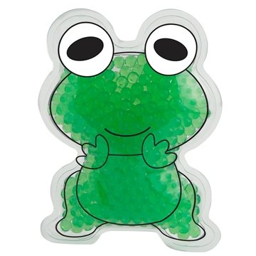 150 Promotional Gel Beads Hot Cold Pack Frog - Reusable & Moldable