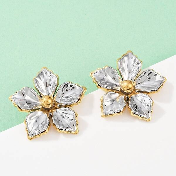 304 Stainless Steel Stud Earrings