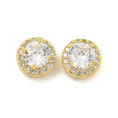 Brass Pave Cubic Zirconia Multi-Strand Links