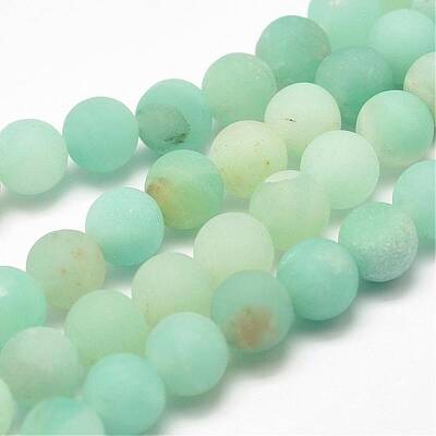 Natural Amazonite Bead Strands