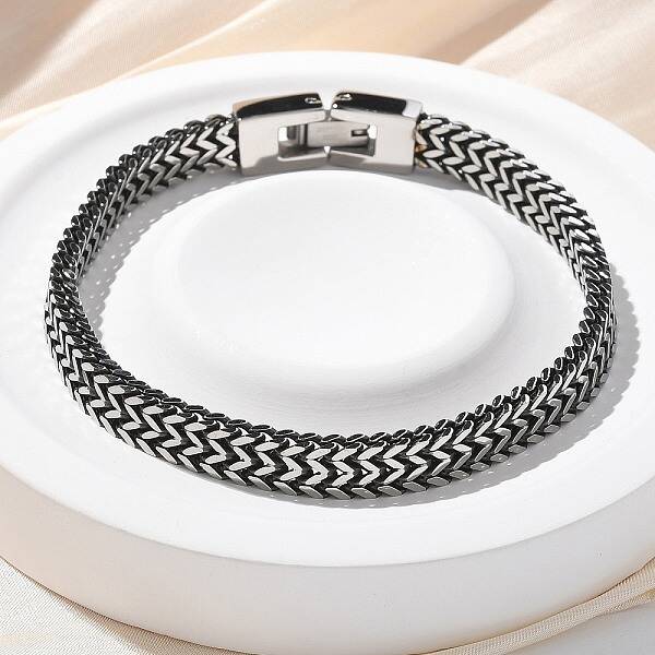 Brass Wheat Chain Bracelets for Women Men