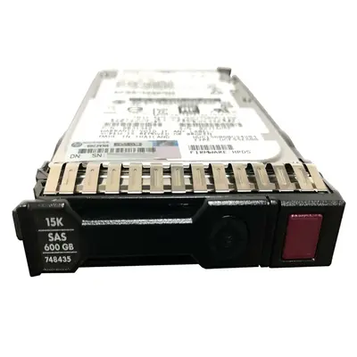 748435-001 HP 600GB 12Gb/s SAS 15000 2.5-inch Hard Drive