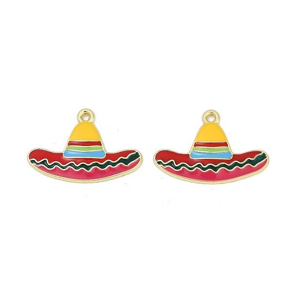 Cinco De Mayo Theme Alloy Enamel Pendants