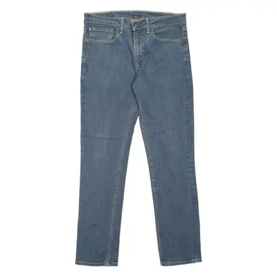 LEVI'S 511 Jeans Mens Blue Slim Straight W34 L32