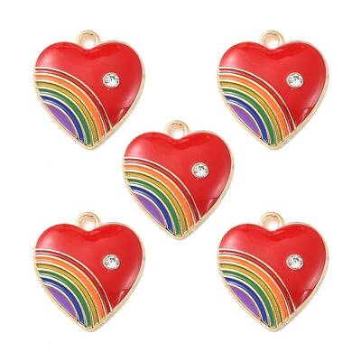 Alloy Enamel Pendant