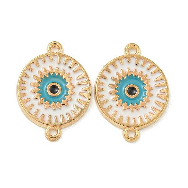 Alloy Enamel Links Connector Charms