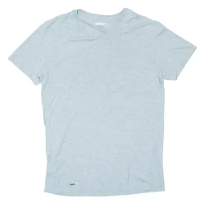 LACOSTE Mens T-Shirt Grey M