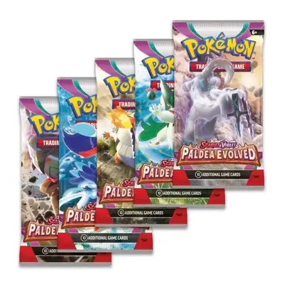 RIP TIL YOU HIT! Paldea Evolved Booster Packs! 4 Pack Minimum. Pull an EX or Better!