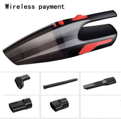 Handheld High-Power Vacuum Cleaner | Color: Black wireless