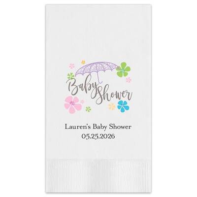Baby Shower Guest Towel - Printed