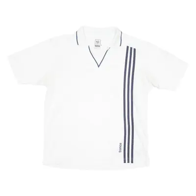 ADIDAS FIFA World Cup 2006 France Football Training Mens Polo Shirt White M