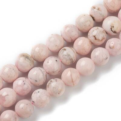 Natural Rhodochrosite Beads Strands