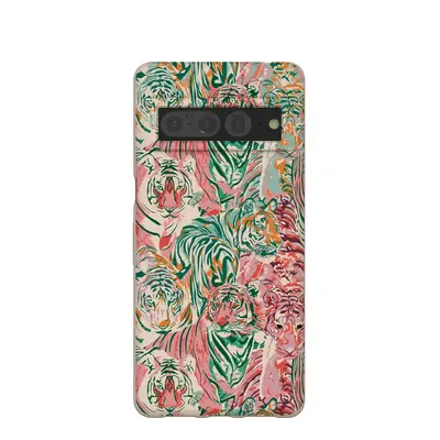 Seashell Hidden Tigers Google Pixel 7 Pro Case