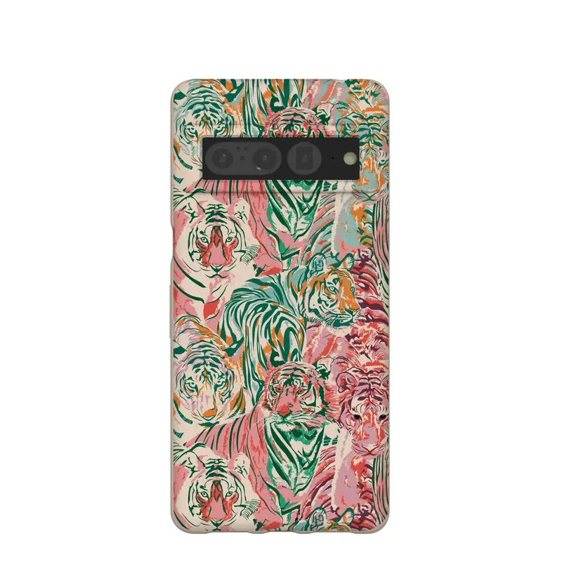 Seashell Hidden Tigers Google Pixel 7 Pro Case