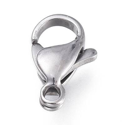 Tarnish Resistant 316 Surgical Stainless Steel Lobster Claw Clasps