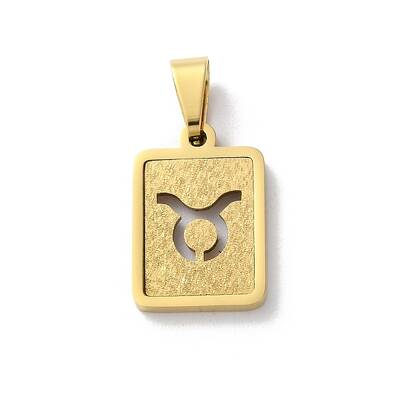 304 Stainless Steel Twelve Constellations Pendants