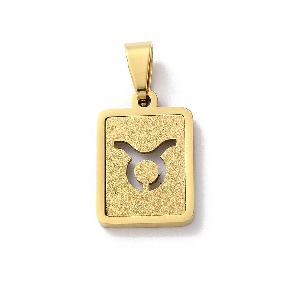 304 Stainless Steel Twelve Constellations Pendants