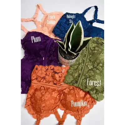 The Juliette Bralette Earthtone Collection *Final Sale*