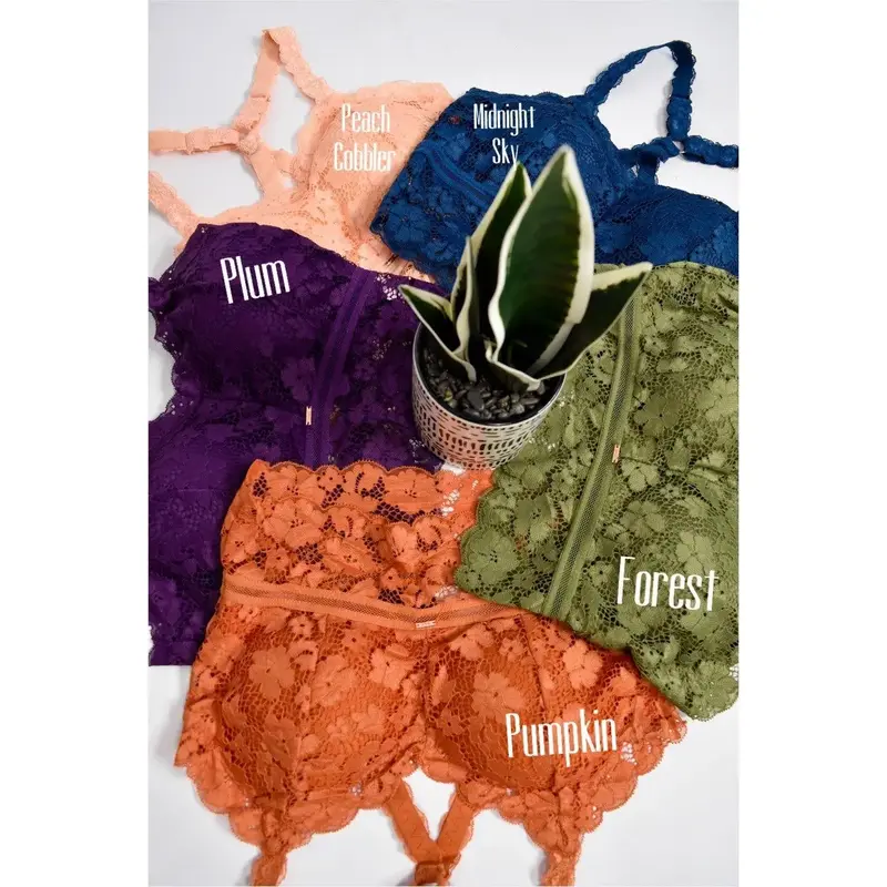 The Juliette Bralette Earthtone Collection *Final Sale*