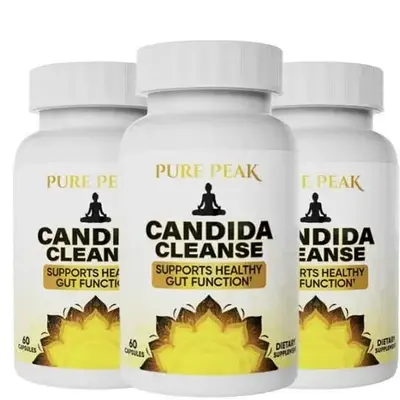 Candida Cleanse - Gut & Colon Support (60 Capsules) - for Men & Women